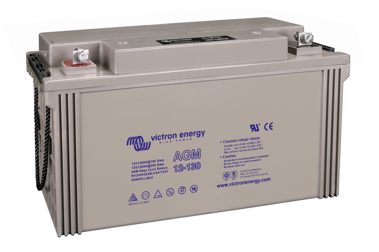 12V 130Ah AGM Deep Cycle Battery