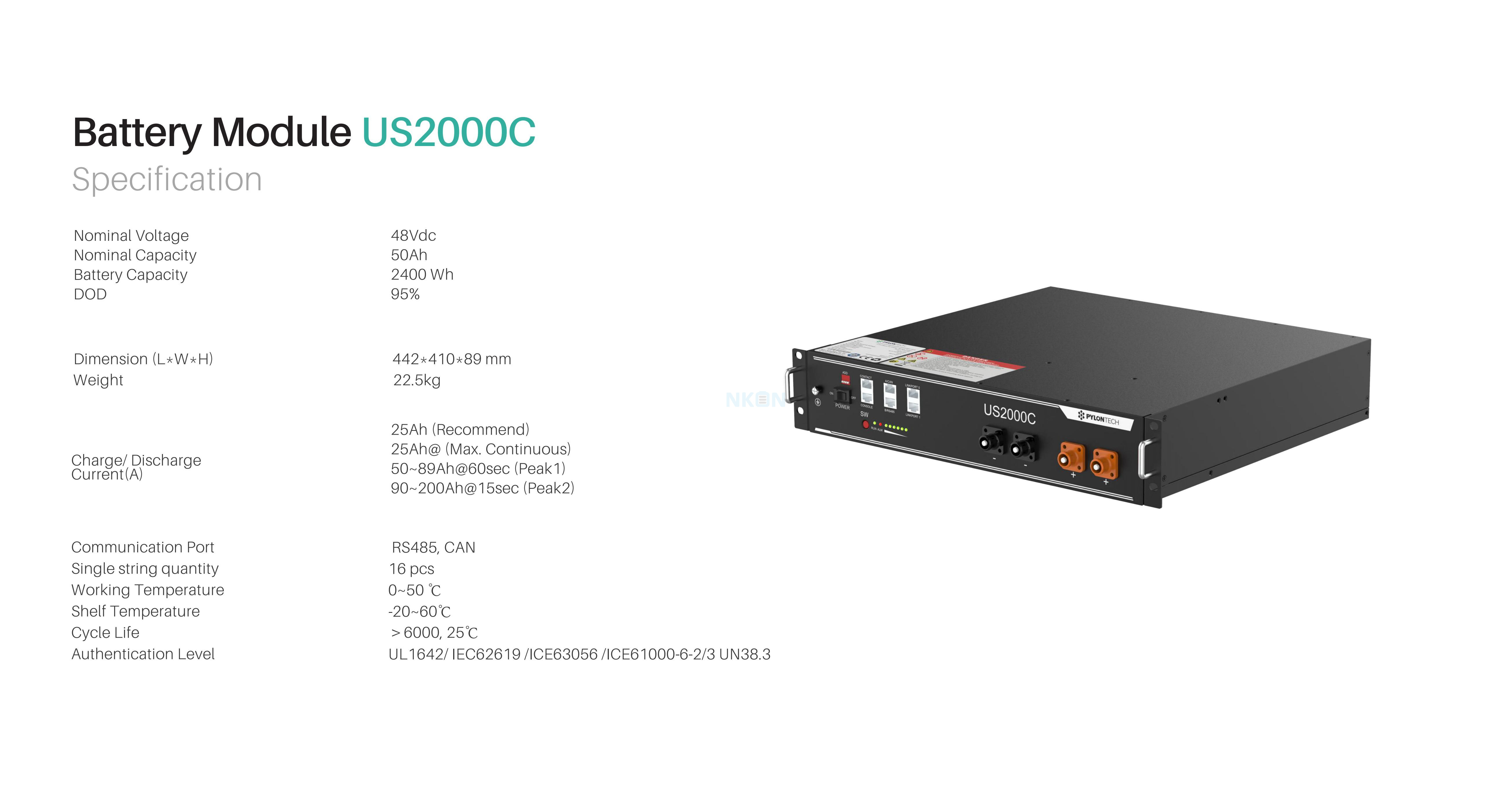 PYLONTECH US 2000 Lithium Akü